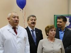 Открытие рентгеновского кабинета в поликлинике № 37